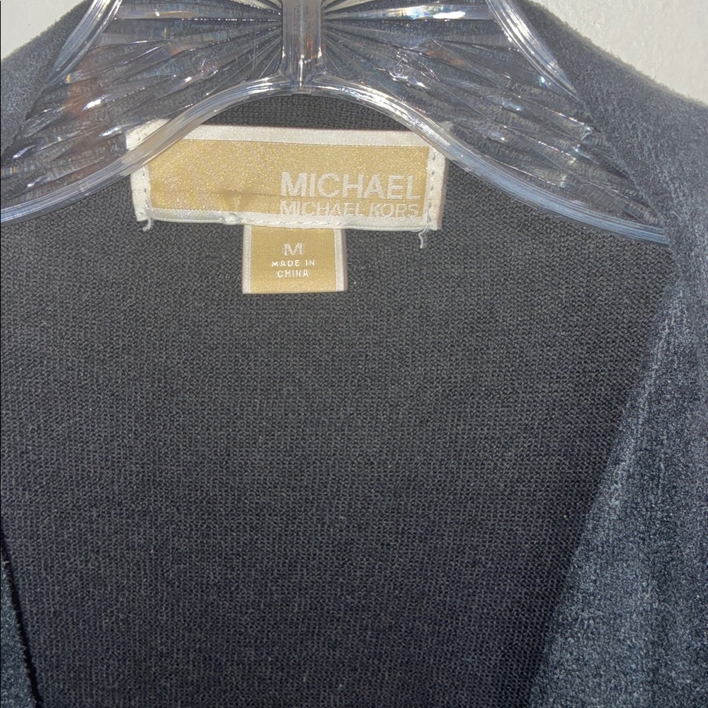 Michael Kors Black Waterfall Blazer - Picture 2 of 4